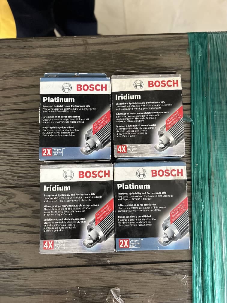 Bosch Platinum & Iridium Spark Plugs